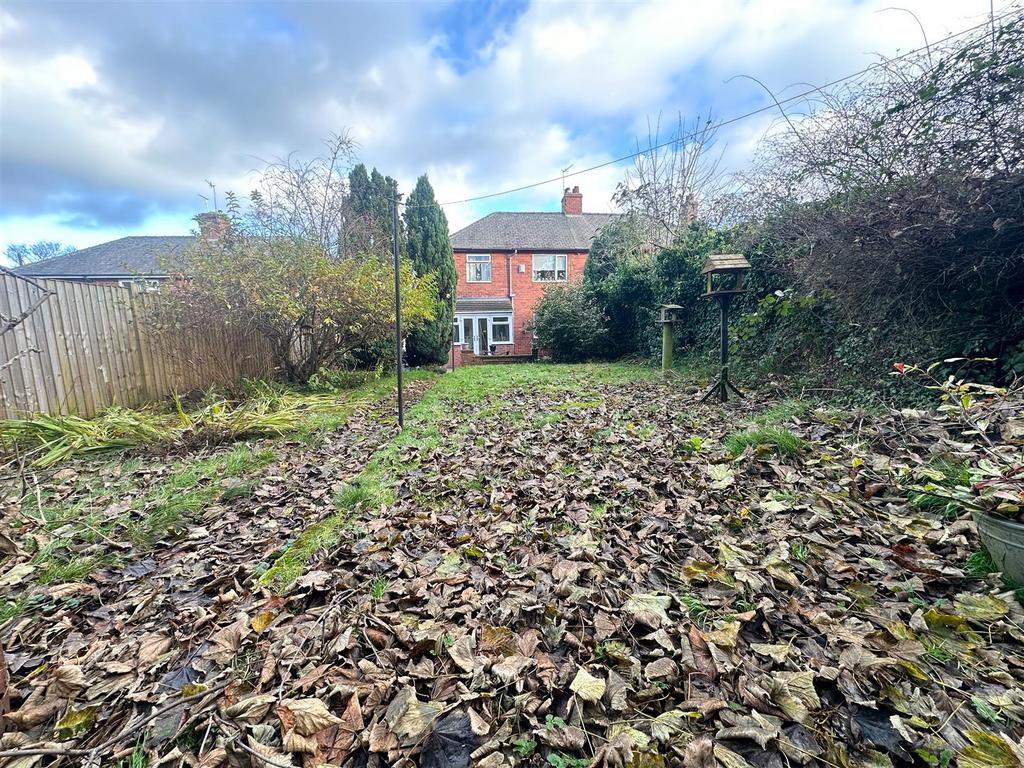 Rear garden