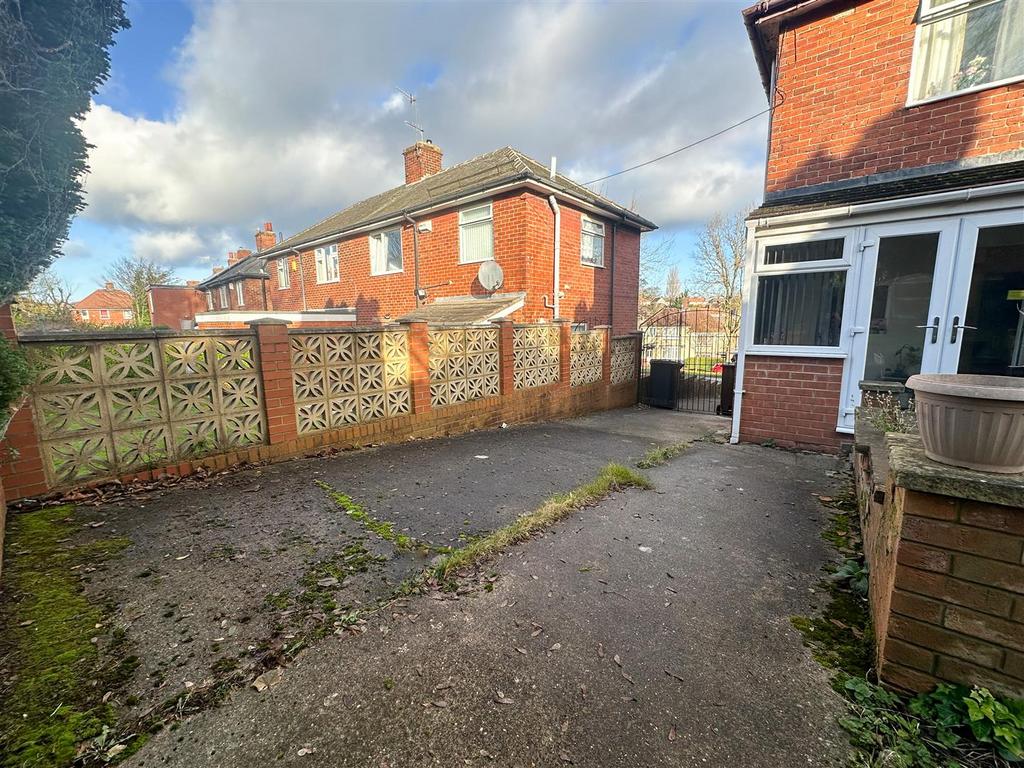 Rear garden