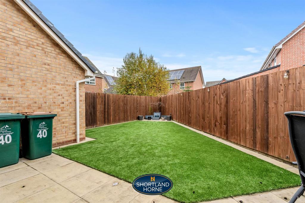 Rear garden