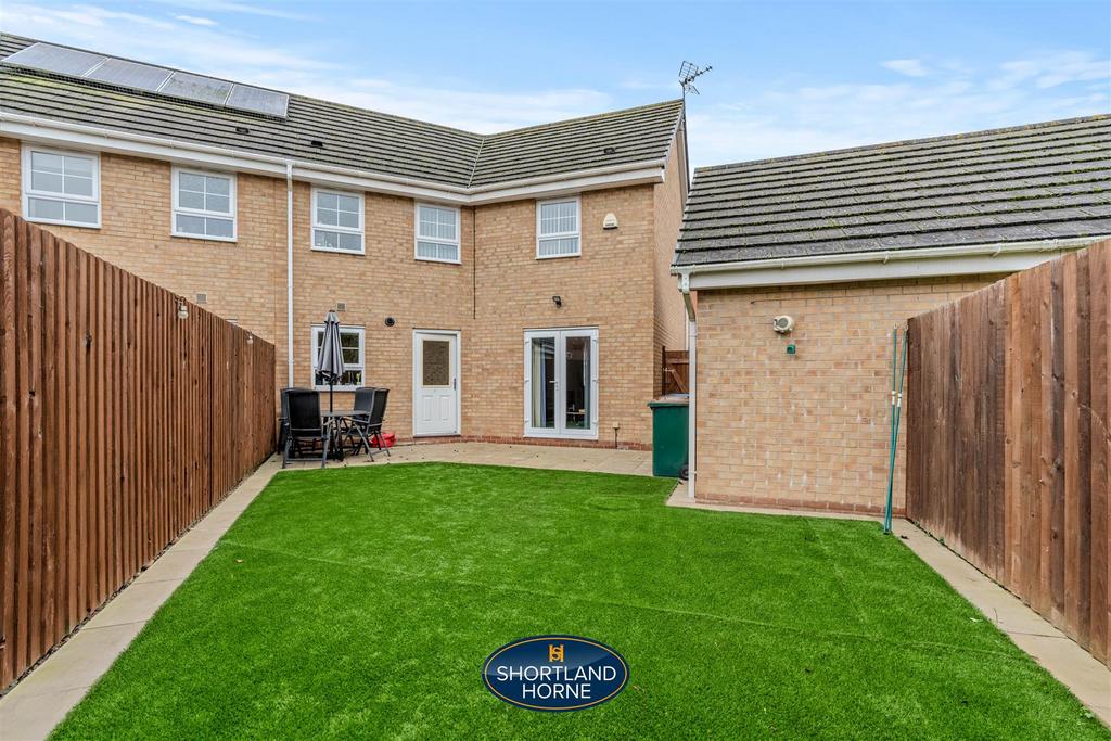 Rear garden