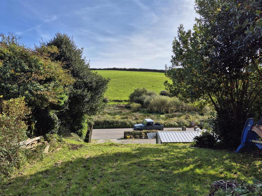 View from the top of the plot