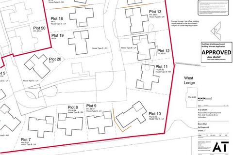 Off plan property for sale, Woodlands Drive, Lochmaben, Lockerbie, Dumfries And Galloway. DG11 1SR