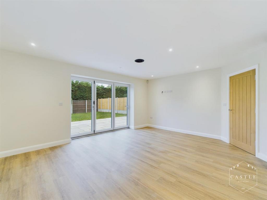 Stunning open plan living kitchen diner