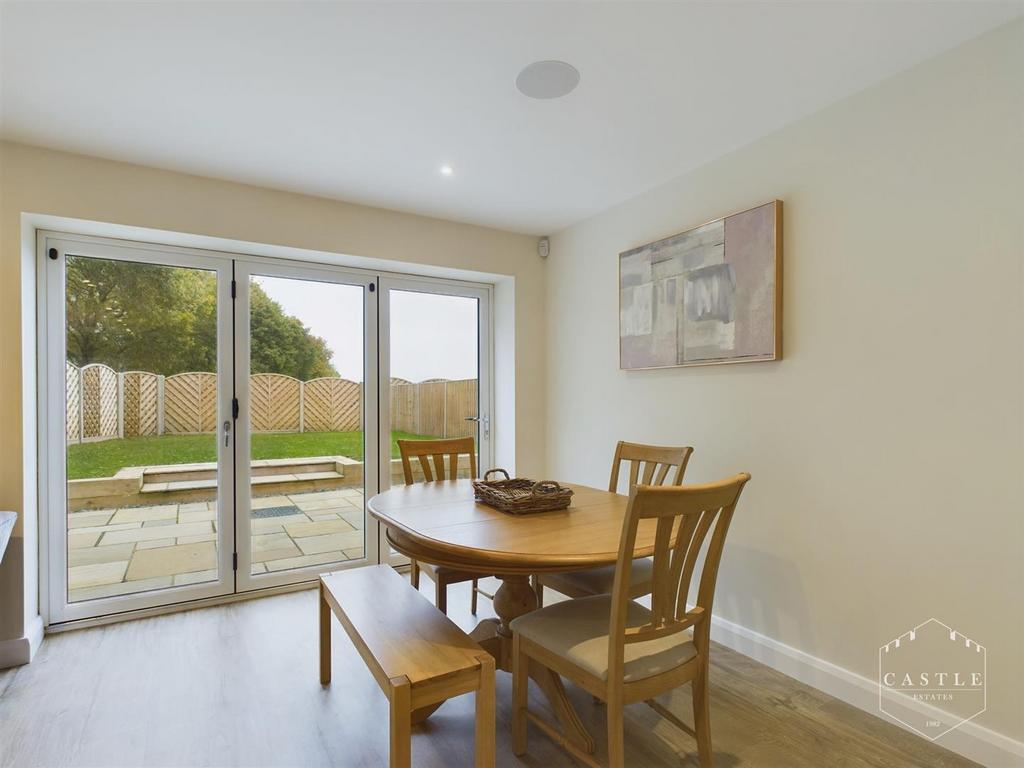 Stunning open plan living kitchen diner