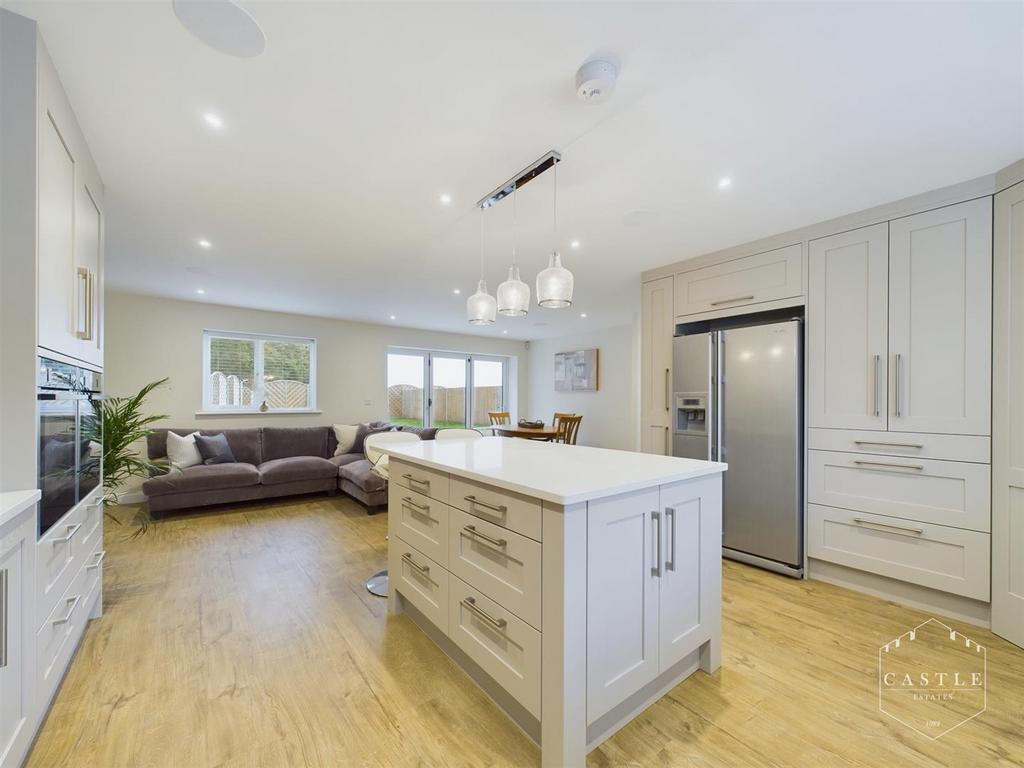 Stunning open plan living kitchen diner