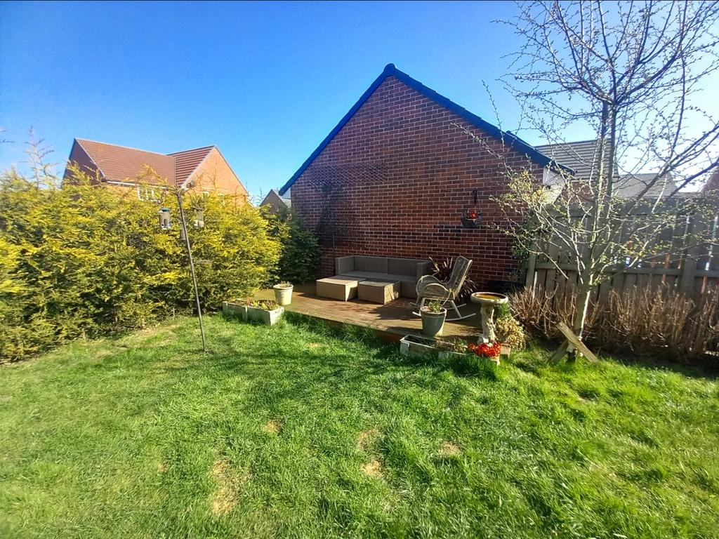 Rear garden