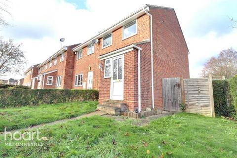 3 bedroom end of terrace house to rent, Carroll Close, Newport Pagnell