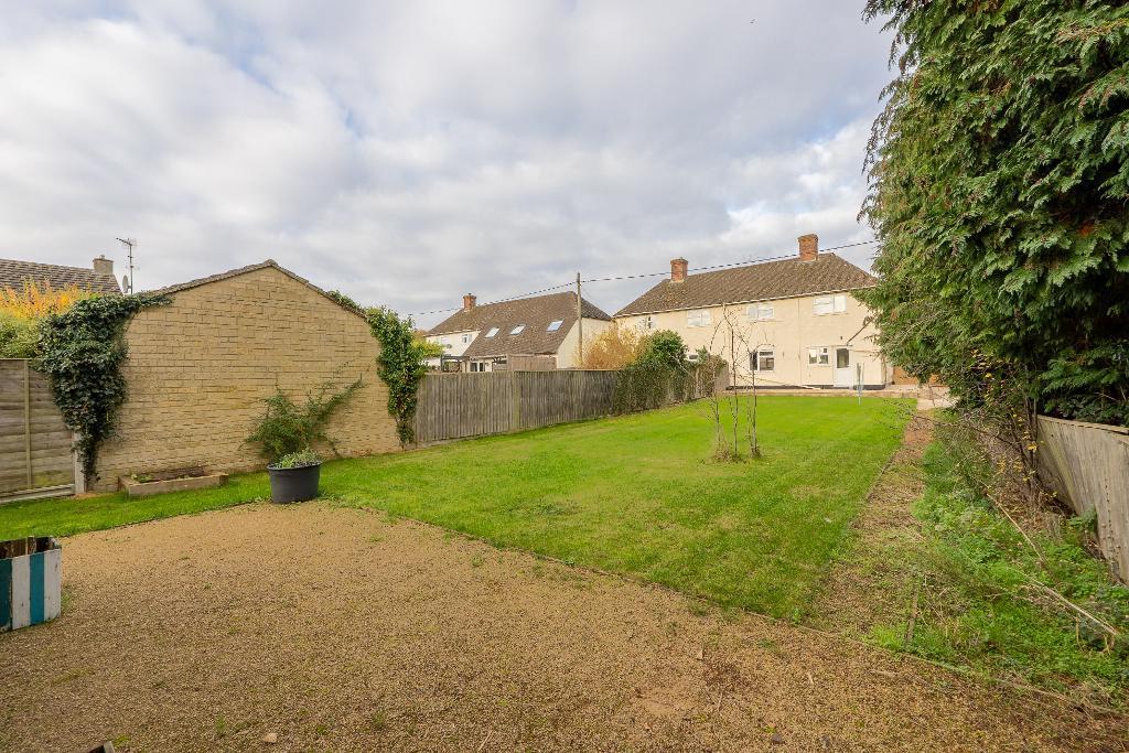 House from rear garden