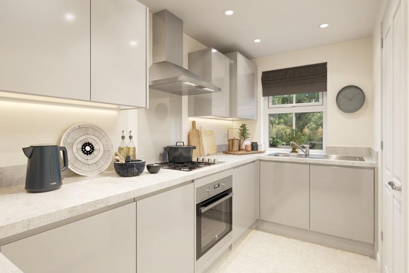 Kitchen in the Wilford two bedroom home