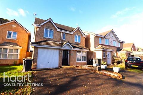 4 bedroom detached house to rent, Canalside, Coventry, CV6 6RB