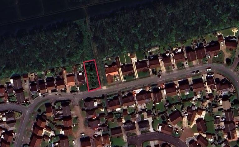 Airedale Drive, Bridlington plot red line boundary