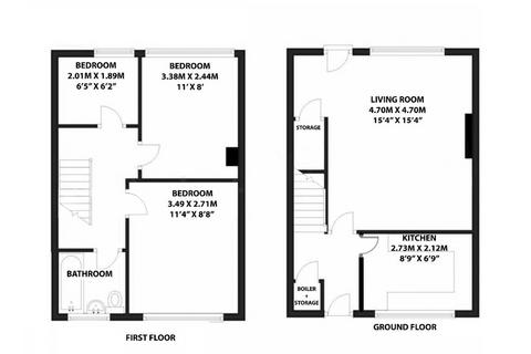 3 bedroom terraced house for sale, Staithe Gardens, Leeds