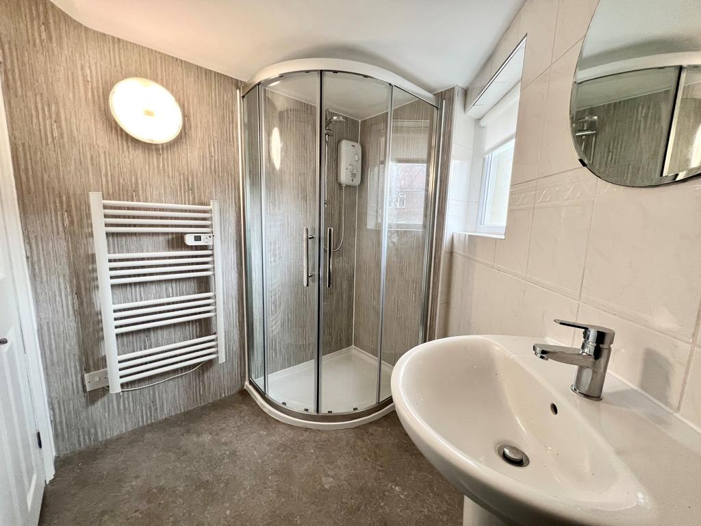 Shower room and toilet: