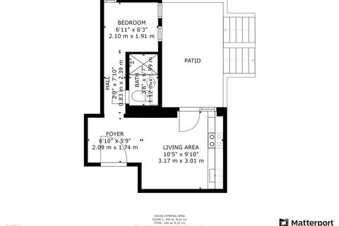 Studio to rent, 209, 29a Upper Parliament Street, Nottingham, Nottinghamshire, NG1