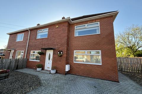 3 bedroom semi-detached house for sale, Dene View, Bedlington, Northumberland, NE22 5NW