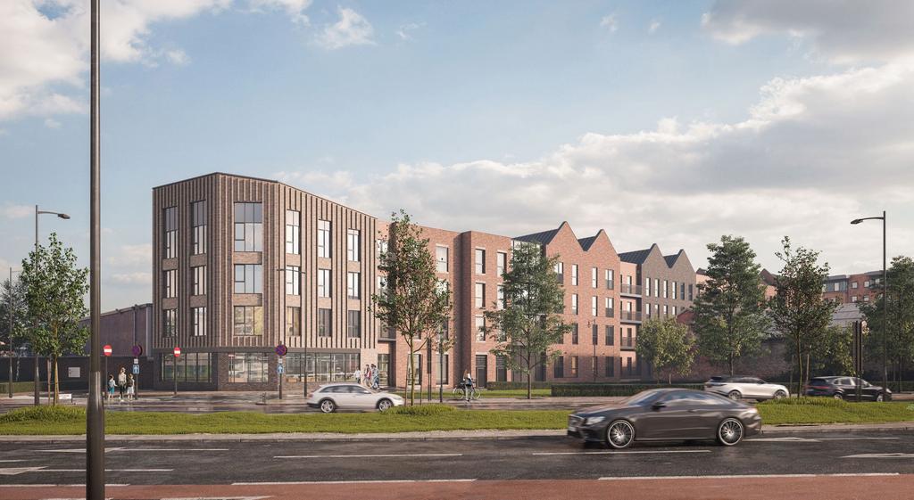 Cotton Mill - Artist Impression