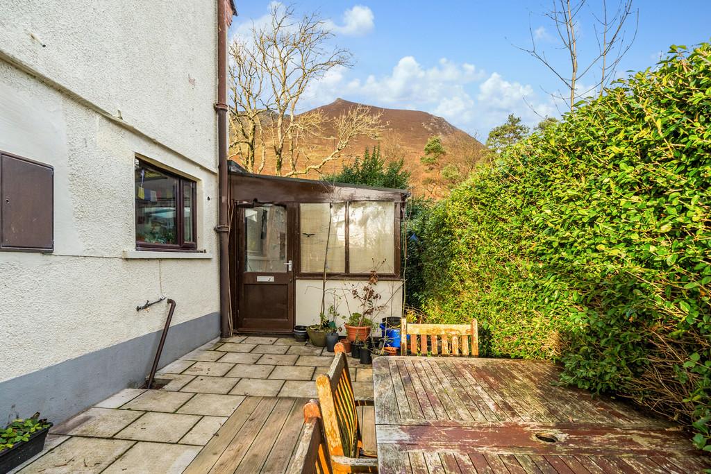 Paved Patio and Decked Terrace