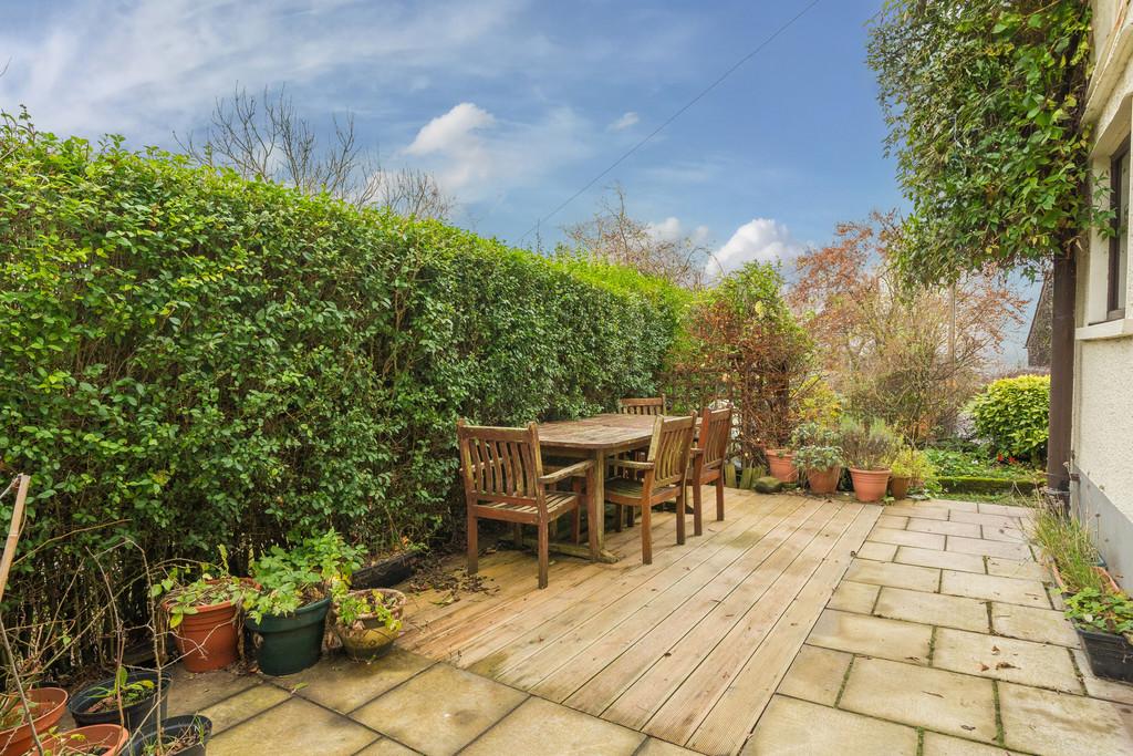 Paved Patio and Decked Terrace