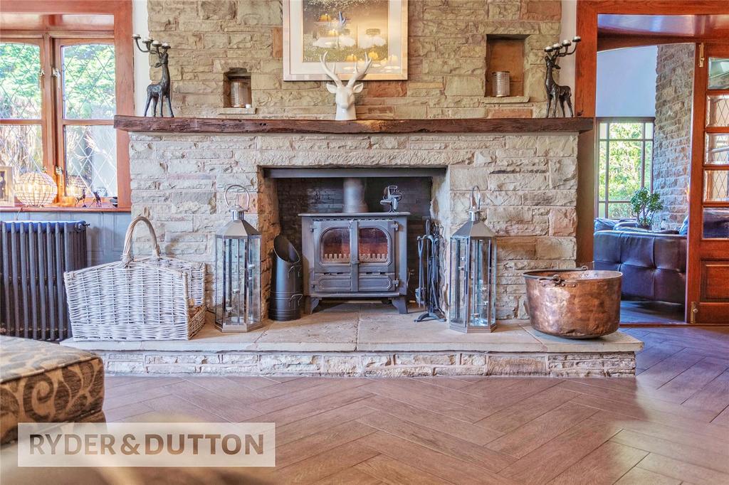 Stunning Fireplace