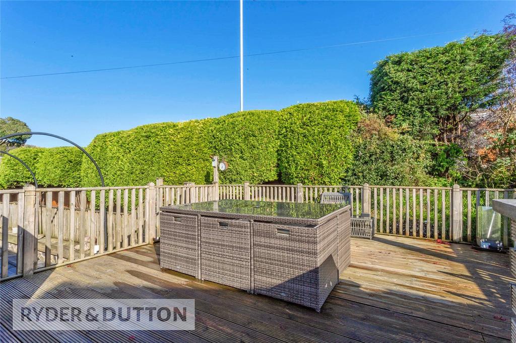Raised Decked Patio