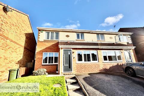 3 bedroom semi-detached house for sale, Tiverton Close, Houghton le Spring, Tyne and Wear, DH4