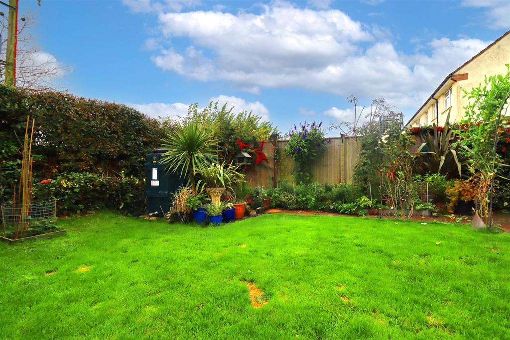 Rear garden