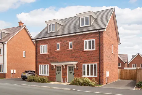 3 bedroom semi-detached house for sale, Plot 220, The Milton at Oriel Gardens, Park Road SN7