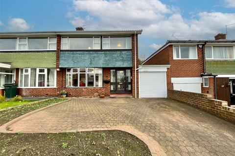 3 bedroom semi-detached house for sale, Cloverdale Gardens, Whickham, NE16