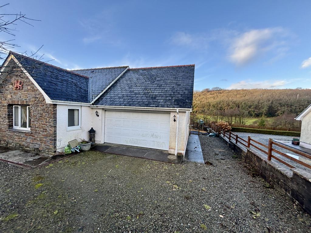 Parking and driveway