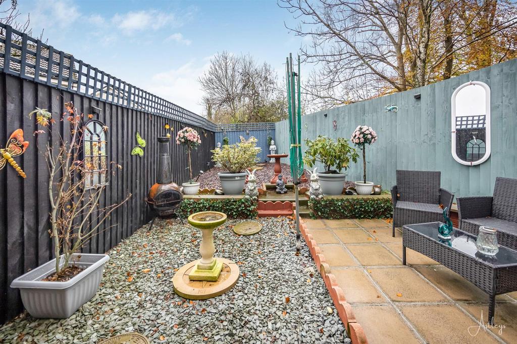 Rear garden