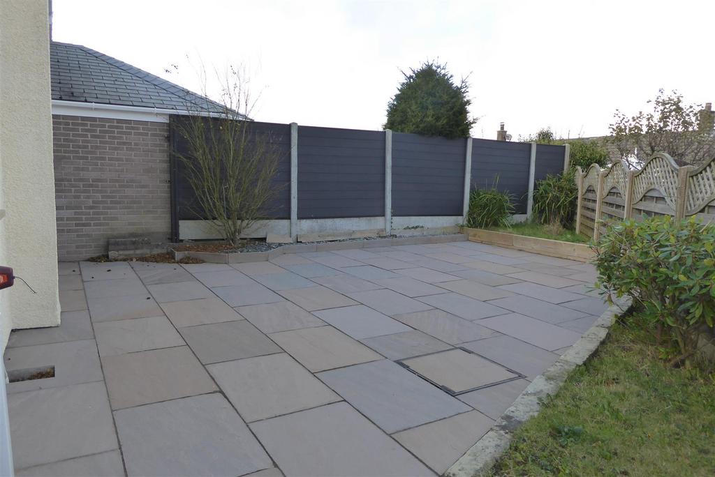 Rear garden