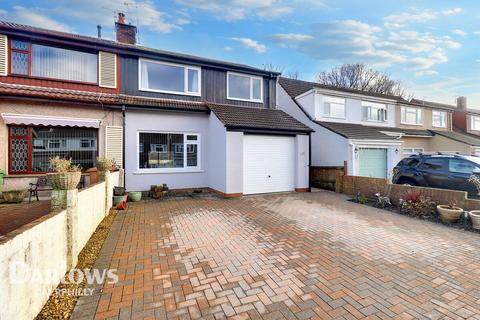 3 bedroom semi-detached house for sale, Elgar Close, Caerphilly