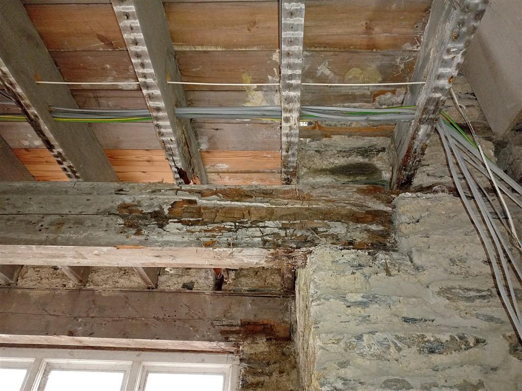 Two Rotten Structural Beams