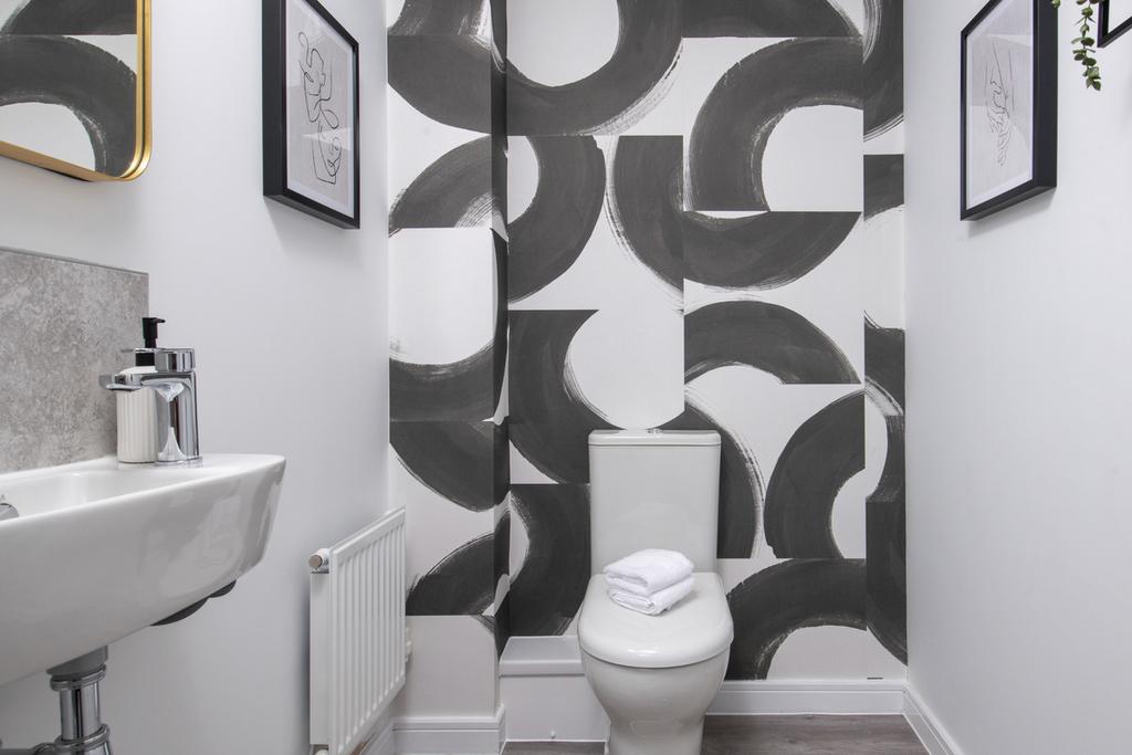 Indicative WC, Contemporary Modern Decoration