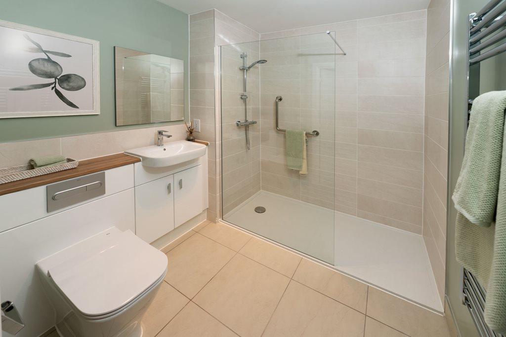 Show Home Apartment Shower Room