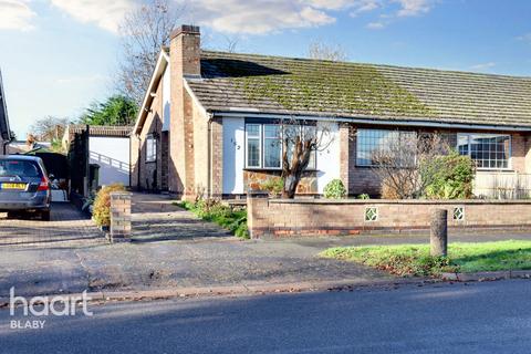 2 bedroom semi-detached bungalow for sale, Gloucester Crescent, Wigston