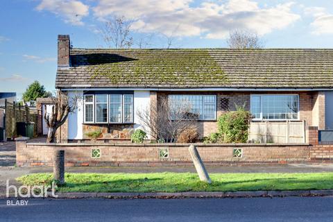 2 bedroom semi-detached bungalow for sale, Gloucester Crescent, Wigston