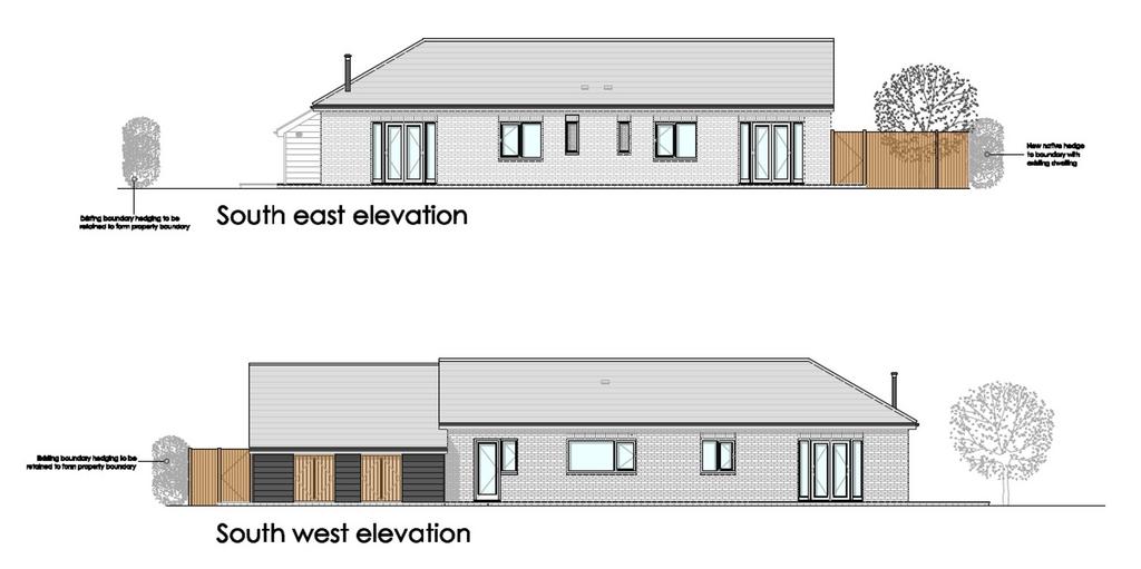 South Elevations, Plot, Askews Lane, Yaxley