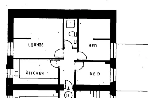 1 bedroom apartment to rent, 12/13 Woodland Terrace Flat 11