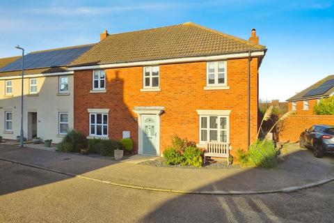 4 bedroom end of terrace house for sale, Ridge View, Houghton Conquest, Bedfordshire, MK45