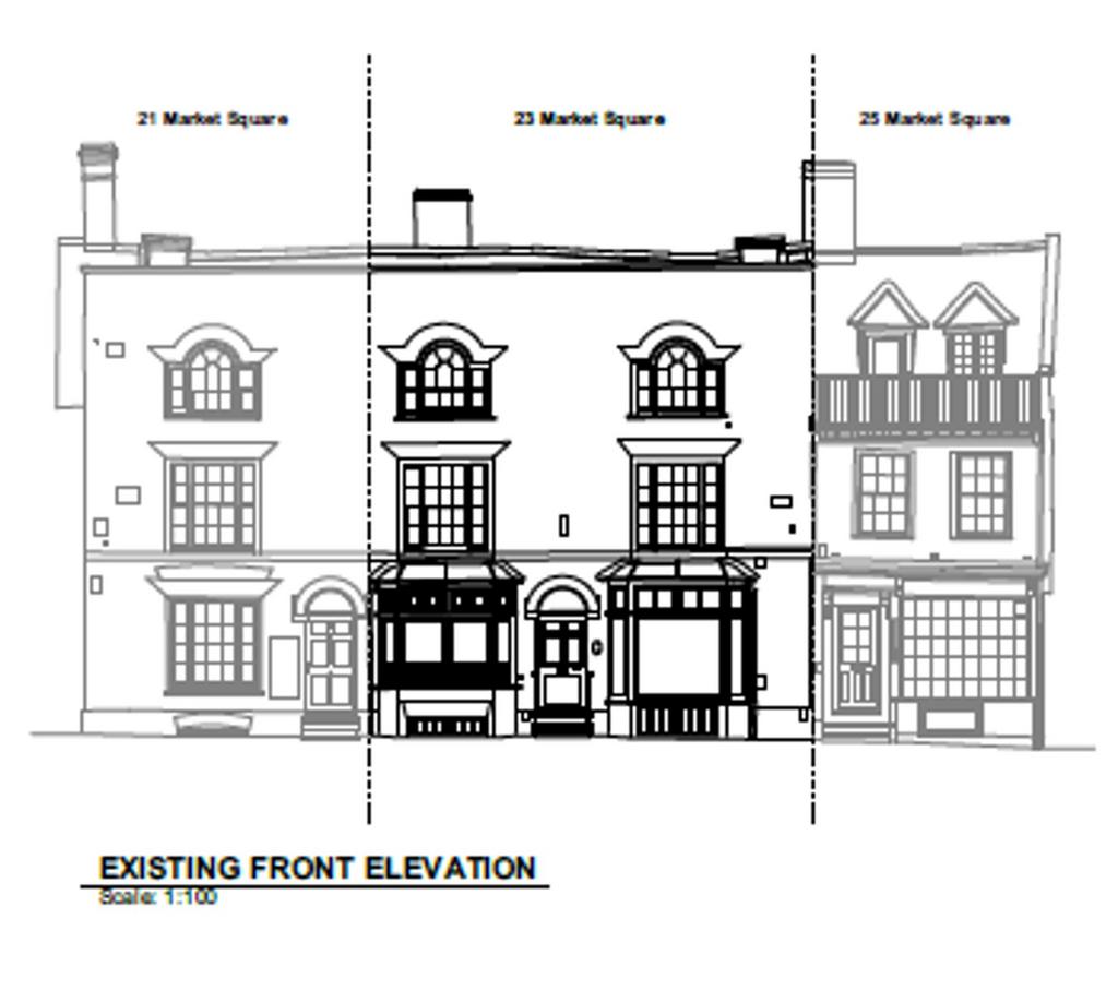 Existing Front Elevations