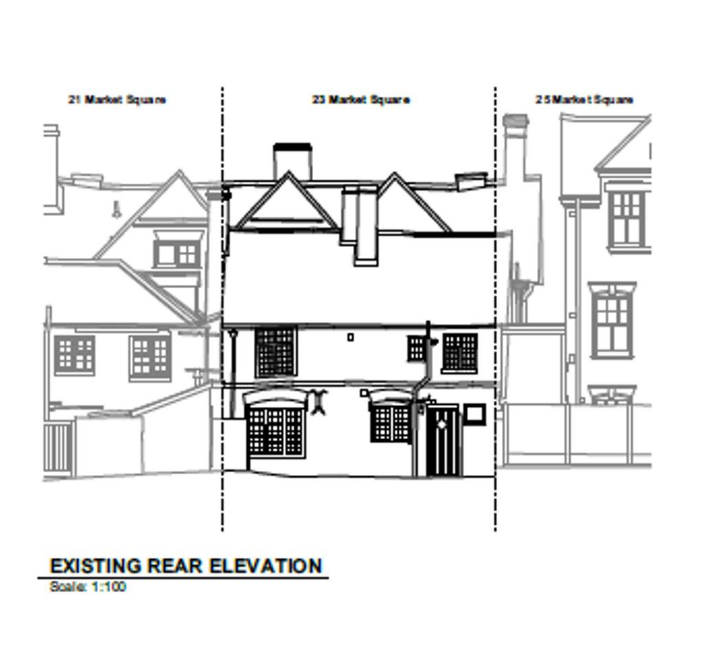 Existing Rear Elevations