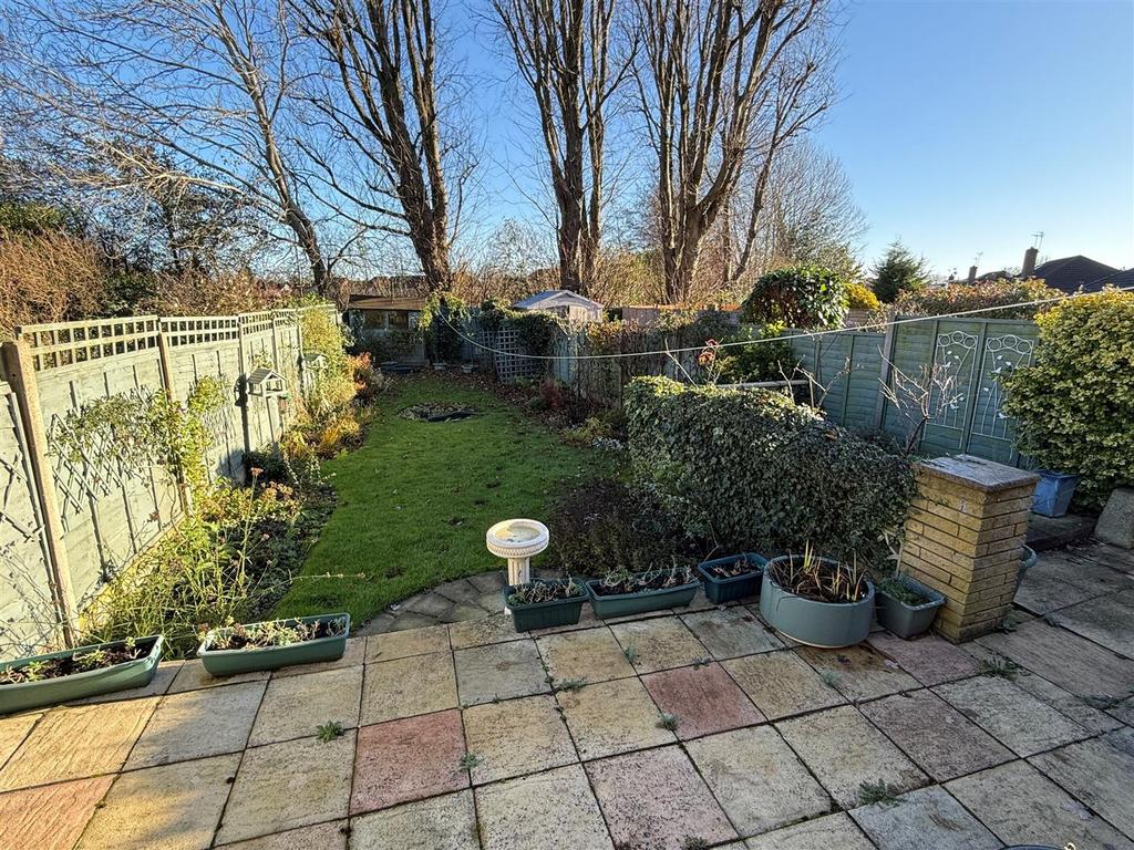 Rear garden