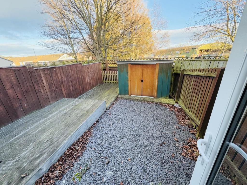 Rear garden