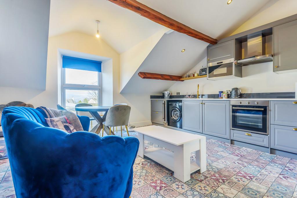 Open plan living kitchen