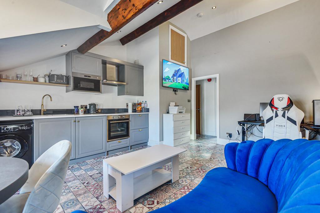 Open plan living kitchen