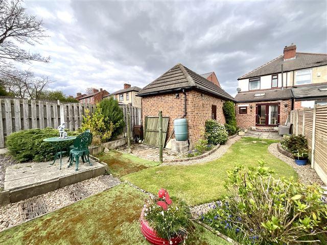 Rear garden