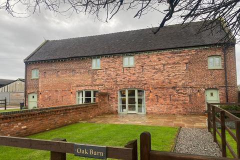 3 bedroom barn conversion to rent, Oak Barn, Moston, CW11