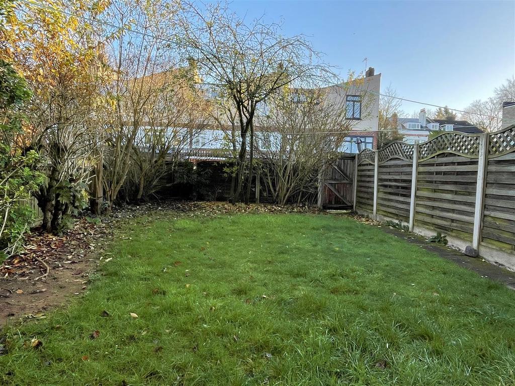 Rear garden
