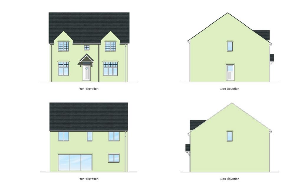 PLOT 1 &amp; PLOT 2 - 4 BED DETACHED HOMES